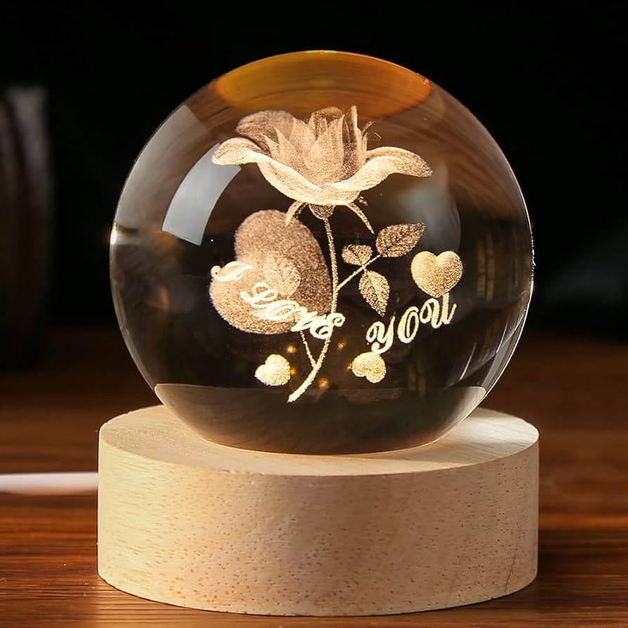 3D Crystal Ball Light, Glowing Planet Crystal Ball Lamp, Warm Bedside Light, Luminous Decor Atmosphere Light, Wood Base Fantasy Decor Crystal Ball, Universe Series Crystal Ball, LED Base Astronomy Night Light for Home Decor 3D Crystal Ball Light, Glowing Planet Crystal Ball Lamp, Warm Bedside Light, Luminous Decor Atmosphere Light, Wood Base Fantasy Decor Crystal Ball, Universe Series Crystal Ball, LED Base Astronomy Night Light for Home Decor